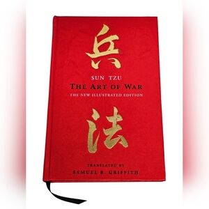 Sun Tzu The Art of War Samuel Griffith Illustrated Silk Hardcover Book Edition